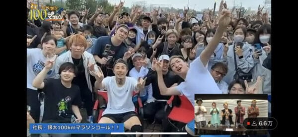 レペゼン、DJ社長&銀太が脅威のスピードで100kmマラソン完走！