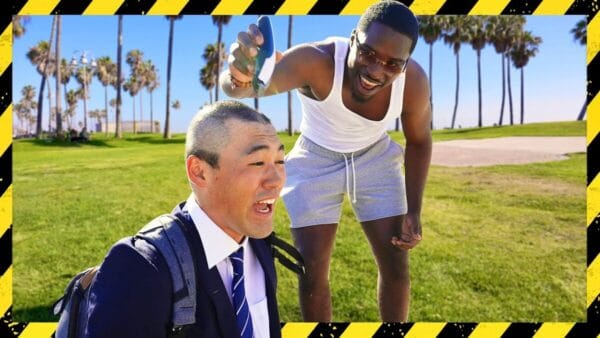 「無料でバリカンさせてあげる！」坊主になりたい日本人YouTuberが LA・ベニスビーチでお願いした結果…