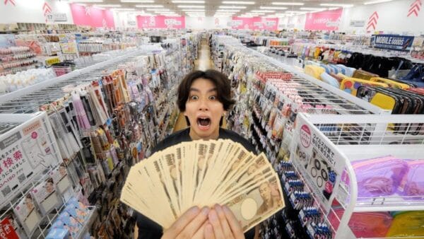 はじめしゃちょー、100円ショップダイソーで100万円使ってみた！？果たして使い切ることはできるのか…？